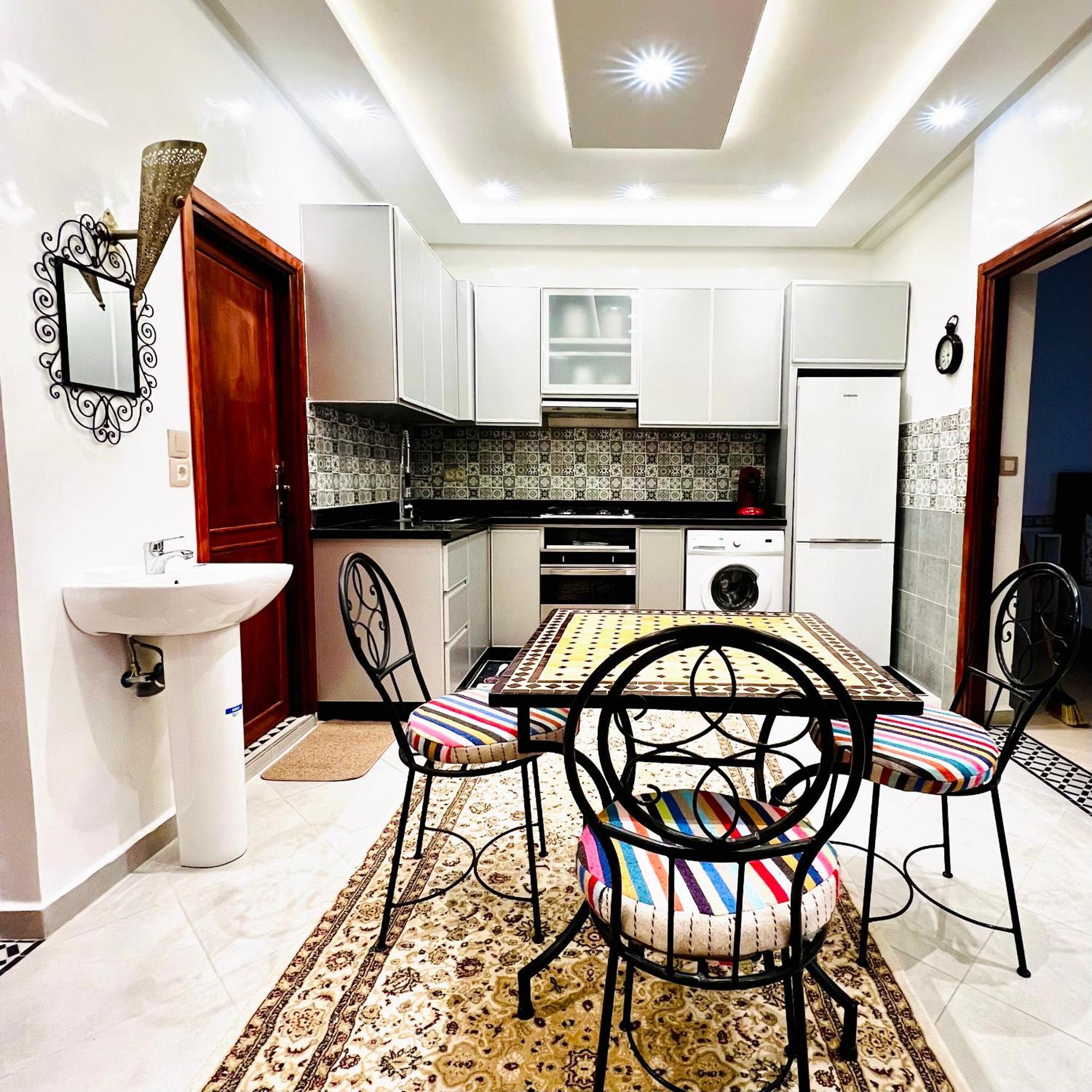 Appartement Proche Aeroport, Dar Nahila マラケシュ エクステリア 写真
